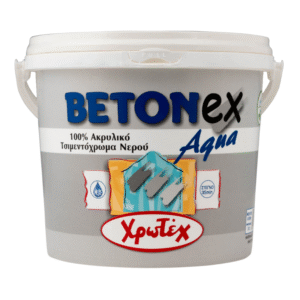 ΧΡΩΤΕΧ BETONEX AQUA 0,75LT ΓΚΡΙ