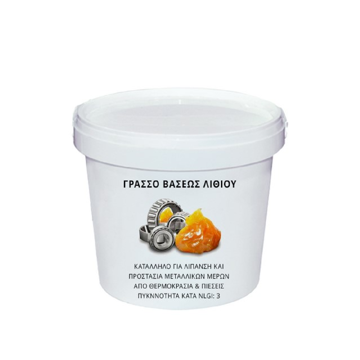 Γράσσο λιθίου μαλακό RS3 4kg