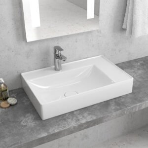 Νιπτήρας επικαθήμενος INFINITY 6160 KARAG 60x38x11cm