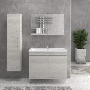 Βάση με δύο πόρτες Ice Oak 8902 NEW SAVA 100 KARAG 98x44,5x63cm