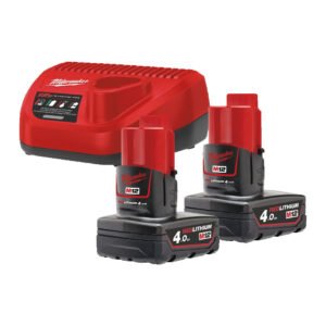 SET ΜΠΑΤΑΡΙΕΣ & ΦΟΡΤΙΣΤΗΣ M12 NRG-402 MW