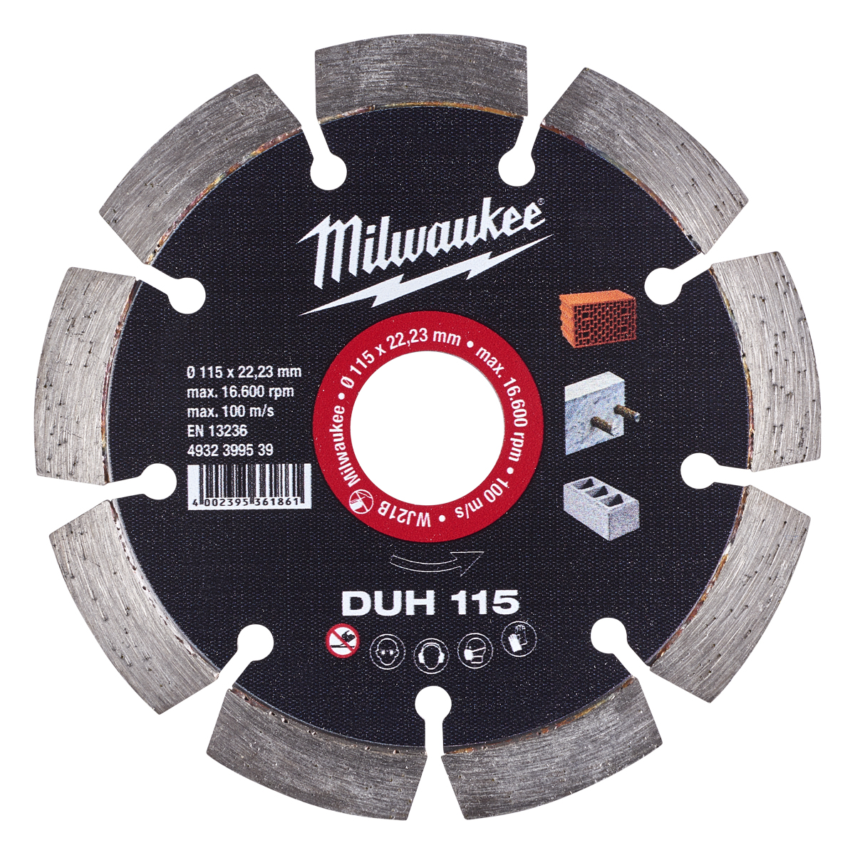 ΔΙΑΜΑΝΤΟΔΙΣΚΟΣ DUH 115X22mm MW