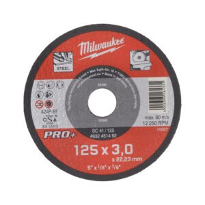 ΔΙΣΚΟΣ ΚΟΠΗΣ ΣΙΔΗΡΟΥ PRO+ 125x3.0mm MW
