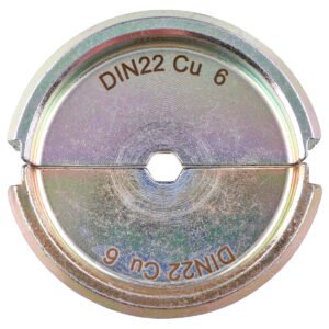 ΜΗΤΡΑ ΑΚΡΟΔΕΚΤΩΝ DIN22 Cu 6mm MW