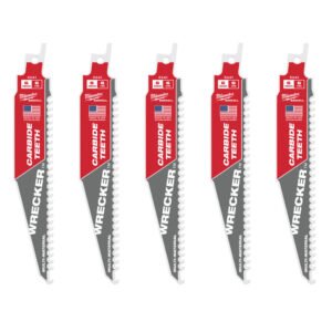 ΛΑΜΕΣ ΣΠΑΘΟΣΕΓΑΣ TCT WRECKER 150mm SET 5τεμ. MW