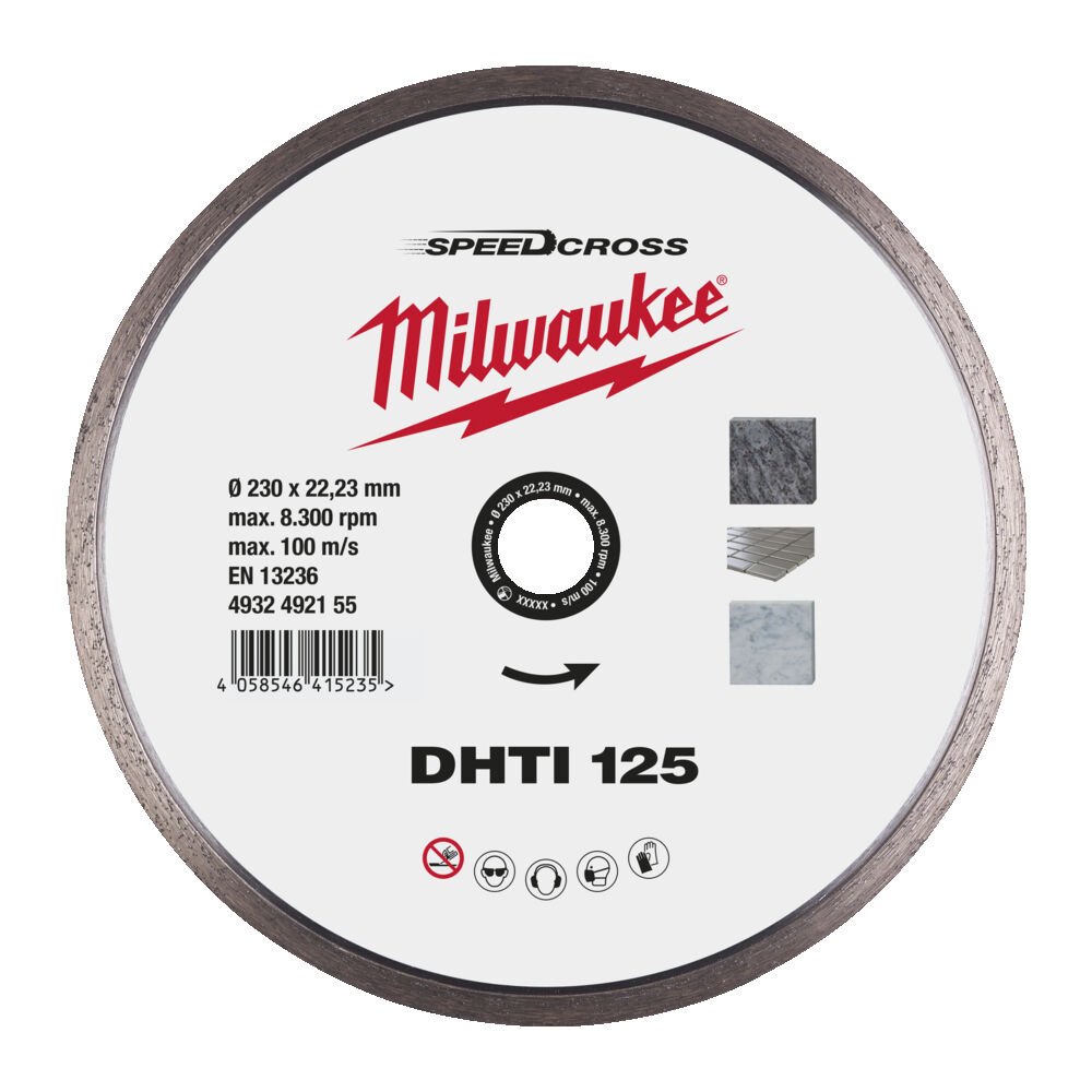 ΔΙΣΚΟΣ ΔΙΑΜΑΝΤΕ DHTI 125mm MW