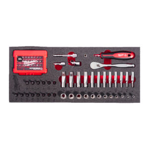 ΚΑΡΥΔΑΚΙΑ ΚΑΙ ΚΑΣΤΑΝΙΑ ΚΑΙ  ΜΥΤΕΣ1/4” SET 42τμχ MW