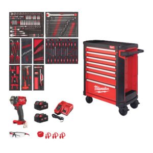 ΕΞΟΠΛΙΣΜΕΝΗ ΕΡΓΑΛΕΙΟΦΟΡΟΣ ΚΟΚΚΙΝΗ TOOLGUARD 246ΤΜΧ MW