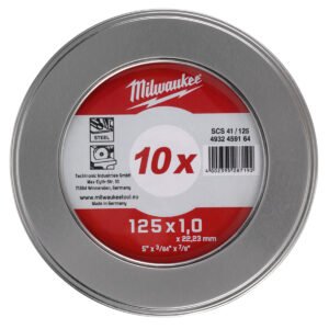 ΔΙΣΚΟΣ ΚΟΠΗΣ CD 125x1mm SET 10 τμχ MW