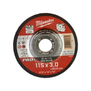 ΔΙΣΚΟΣ ΚΟΠΗΣ ΣΙΔΗΡΟΥ ΚΟΥΡΜΠΑ PRO+ 115x3.0mm MW