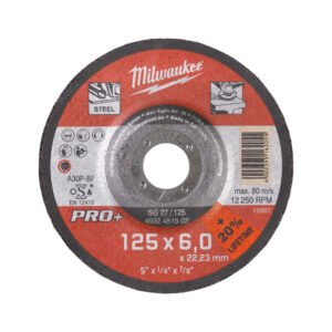 ΔΙΣΚΟΣ ΛΕΙΑΝΣΗΣ PRO+ 125x6mm MW