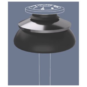 ΡΟΔΕΛΑ INOX ΜΕ ΛΑΣΤΙΧΟ Φ25