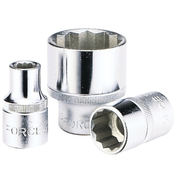 ΚΑΡΥΔ.1/2" 22mm ΠΟΛΥΓΩΝΟ FORCE