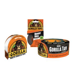 ΤΑΙΝΙΑ ΥΦΑΣΜΑΤΙΝΗ ΑΣΗΜΙ 32mX48mm Tape Silver  Gorilla