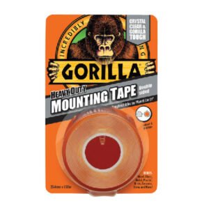 ΤΑΙΝΙΑ ΒΑΡΕΩΣ ΤΥΠΟΥ 1,5mX25mm ΜΑΥΡΗ Heavy Duty Mounting Tape - Black GORILA