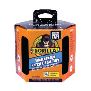 ΤΑΙΝΙΑ ΣΦΡΑΓΙΣΤΙΚΗ 3m  ΜΑΥΡΗ Waterproof Patch & Seal Tape 3m-Black Gorilla