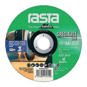 ΔΙΣΚΟΣ ΚΟΠΗΣ INOX Spec.-Cd 115Χ1.0 RASTA
